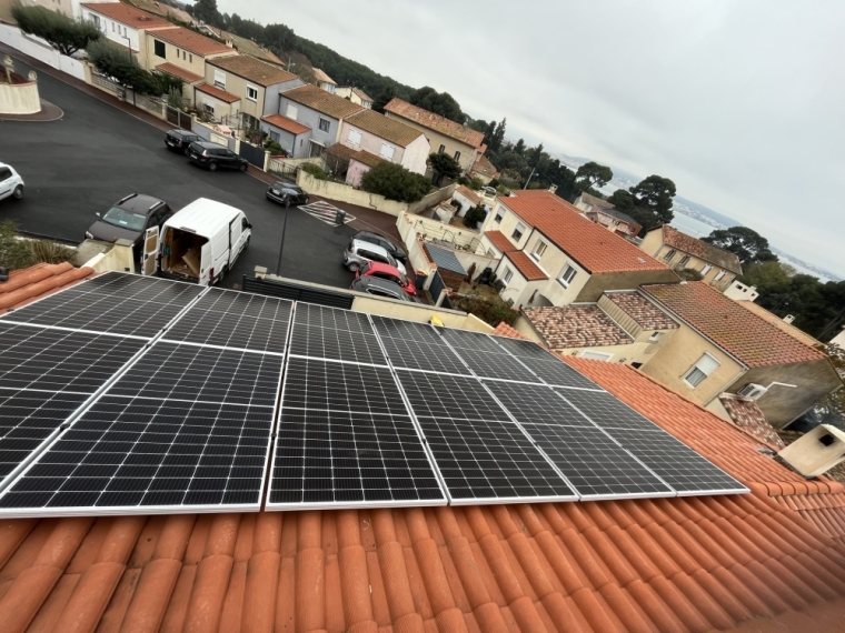 Installation d'un Solaire Photovoltaïque 6 Kwc à Béziers sur Toiture maçonnée, Nîmes, OGS Énergies